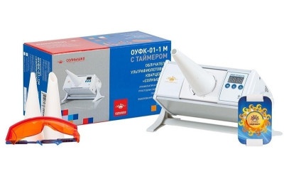 Кварцевые лампы :Облучатель ультрафиолетовый кварцевый Солнышко ОУФК-01-1М с таймером Облучатель ультрафиолетовый кварцевый Солнышко ОУФК-01-1М с таймером