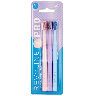 Зубные щетки: Зубная щетка Revyline SM6000 PRO Trio, набор 3 шт