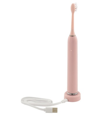 Зубные щетки: Звуковая зубная щетка Revyline RL010 Розовая