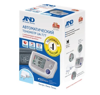 Автоматический тонометр AND UA 777 на плечо 