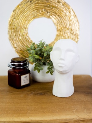 Статуэтка для декора Белый 