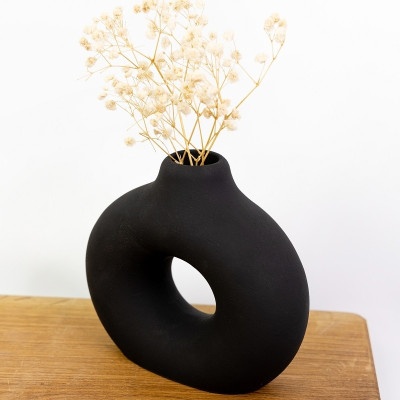 Ваза сосуд Черная 
