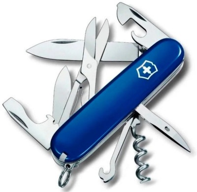 Нож VICTORINOX Climber многофункциональный синий 
