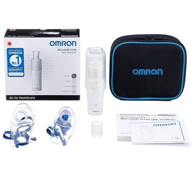 Меш небулайзеры:Ингалятор OMRON MicroAIR U100 (NE-U100-E)  Электронно-сетчатый Ультразвуковой 