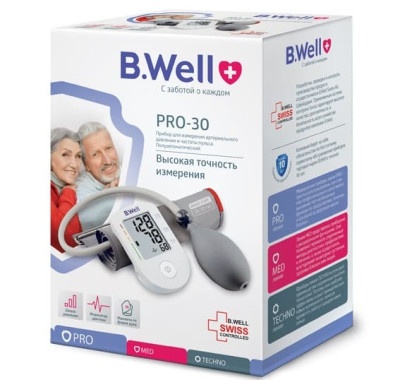 Тонометр B.Well PRO-30 Полуавтомат