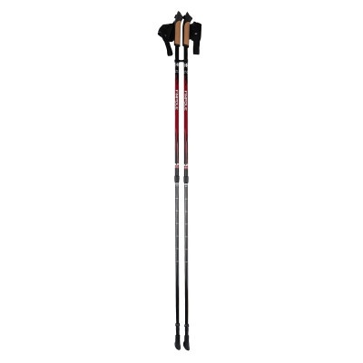 Палки для скандинавской ходьбы Finpole Alpina 60% Carbon Красный 