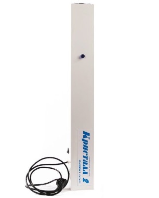 купить облучатель-рециркулятор ультрафиолетовый бактерицидный обнр 2х11 "кристалл-2"