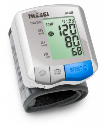 Тонометр автомат Nissei WS-820 на запястье 