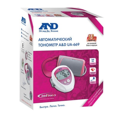 Автоматический тонометр на плечо AND UA-669 