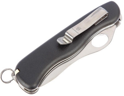 Нож VICTORINOX Sentinel one-hand 5 функций Черный 