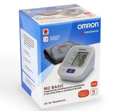 Тонометр автомат на плечо Omron M2 Basic 