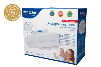 Весы для новорожденных Maman SBBC 218