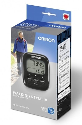 Шагомер OMRON HJ-325 черный 