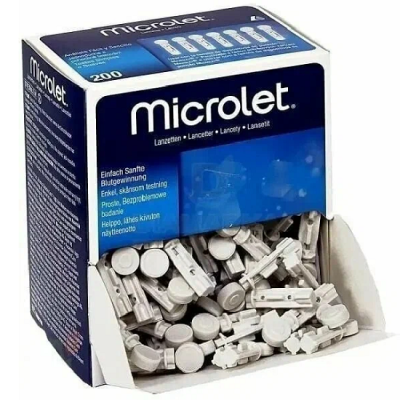 Ланцеты Microlet ( 200 штук ) 