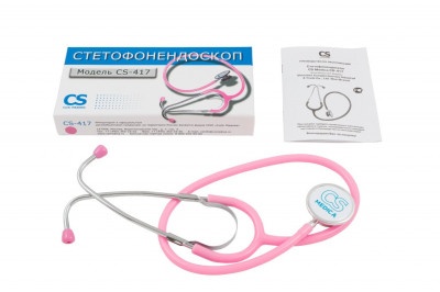 Фонендоскоп CS Medica CS-417 розовый 