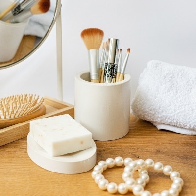 Набор для ванной комнаты Белый 