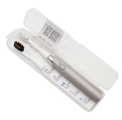 Зубные щетки: Звуковая зубная щетка Revyline RL030 Серая