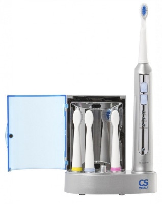 Зубные щетки: Звуковая зубная щётка CS Medica SonicPulsar CS-233-uv