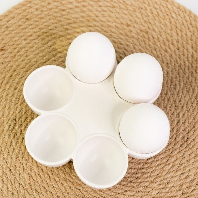 Подставка для яиц Белая 