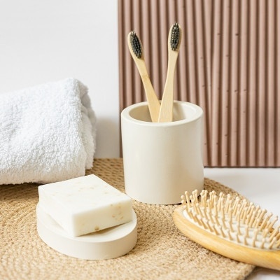 Набор для ванной комнаты Белый 