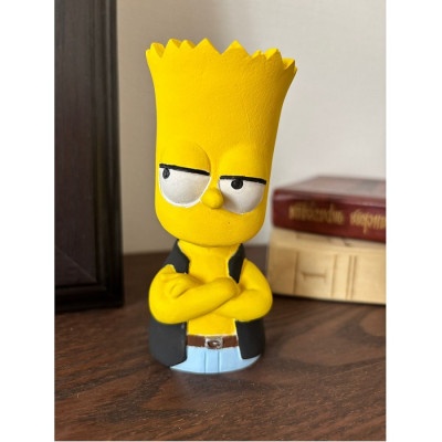 Статуэтка подставка кашпо Симпсон Барт 