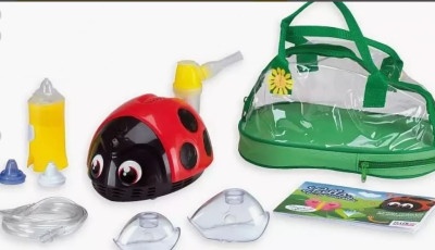 Компрессорные ингаляторы :Детский компрессорный ингалятор Божья Коровка Лелла Flaem Nuova Lella F700 Детский компрессорный ингалятор Божья Коровка Лелла Flaem Nuova Lella F700