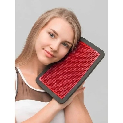 Аппликатор Кузнецова металломагнитный на мягкой подложке 15х22см полиметаллический, красный ММ15 