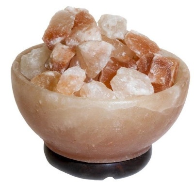 Солевая лампа "Ваза с камнями" 