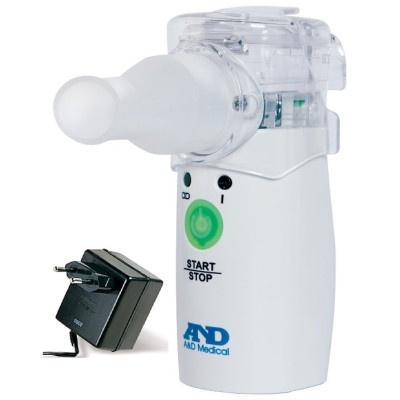 Меш небулайзеры:Ингалятор AND UN-233 Электронно-сетчатый Ультразвуковой с адаптером 