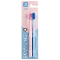 Зубные щетки: Зубная щетка Revyline SM6000 DUO 2шт (розовая + голубая)